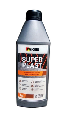 Суперпластифікатор 1л SUPER PLAST FAIGER (6 шт.уп.) 000000779 фото