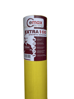 Сітка фасадна 160А CEMAX EXTRA (жовта) 000016835 фото