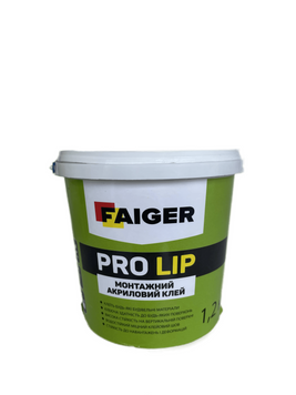 Клей акриловий FAIGER PRO LIP 1.2 кг 000013905 фото