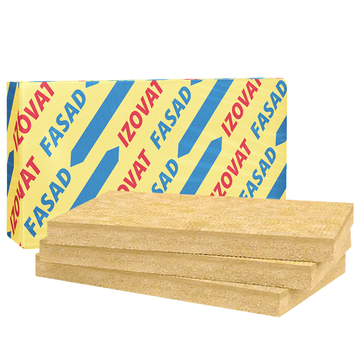 Вата фасадна IZOVAT FASAD (100-125, 1000х600х120) 2шт/уп 000013693 фото